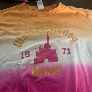 Disney women’s bundle of Shirts (sweatshirt and tees) Size small